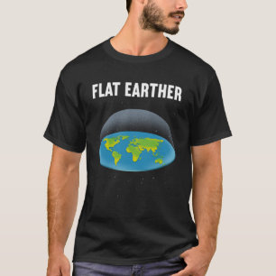 Flat Earther Flat Earth Map Conspiracy Pullover Ho