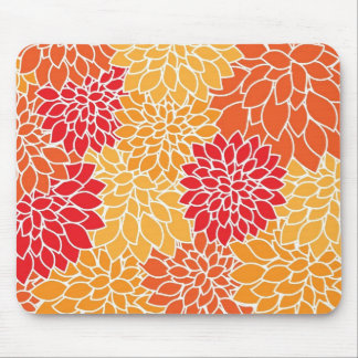 Flat Floral Mousepad