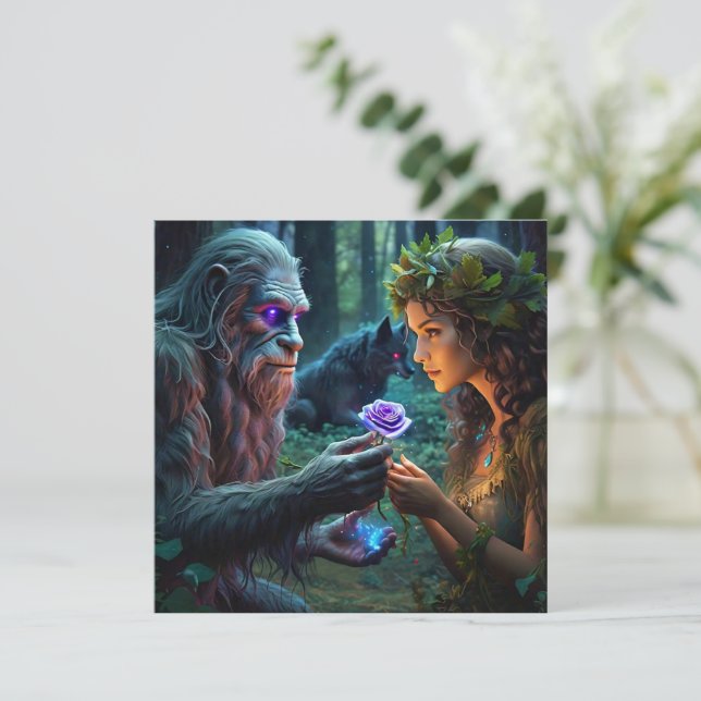 Flat Greeting Card (Standing Front)