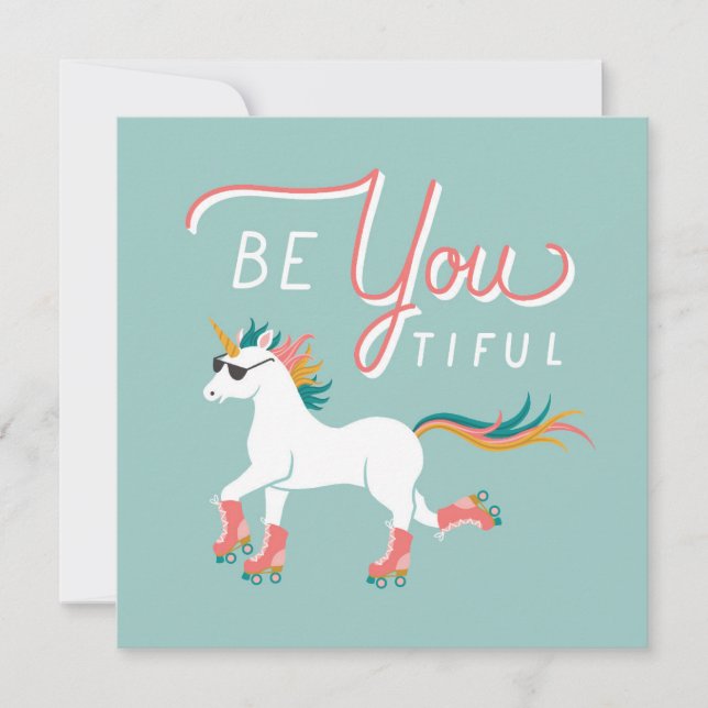 Flat Greeting Card (Front)