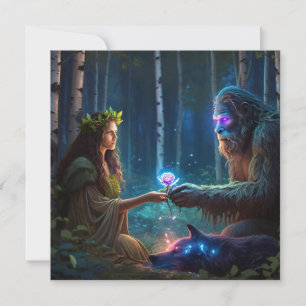 Flat Greeting Card