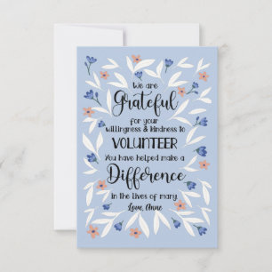 Flat Greeting Card