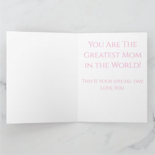 Flat Greeting Card