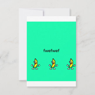 Flat Greeting Card