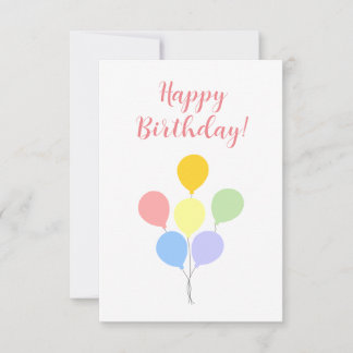 Flat Greeting Card