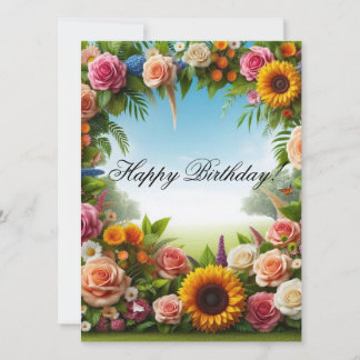 Flat Greeting Card