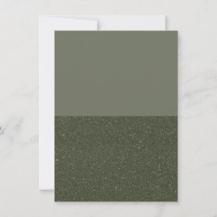 Flat Greeting Card – Matte Top, Sparkle Bottom