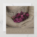 Flat Greeting Card : Thank You : Buddha at Zazzle