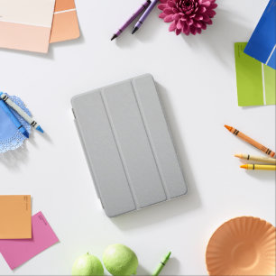Flat Grey White iPad Mini Cover
