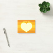 Flat Heart Icon Post-it Notes (Office)