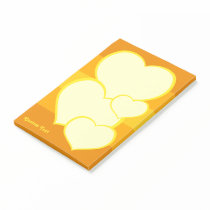 Flat Heart Icon Post-it Notes