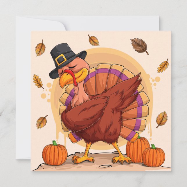 Flat Holiday Card (Front)