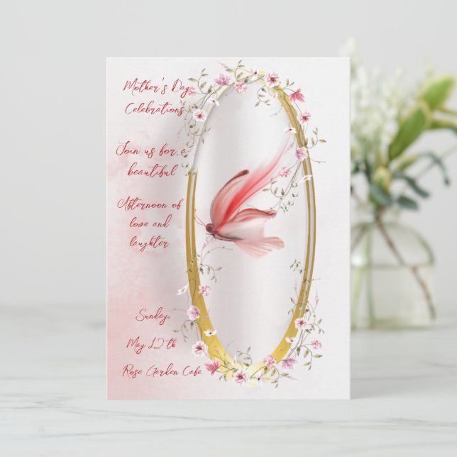 Flat holiday card  (Standing Front)