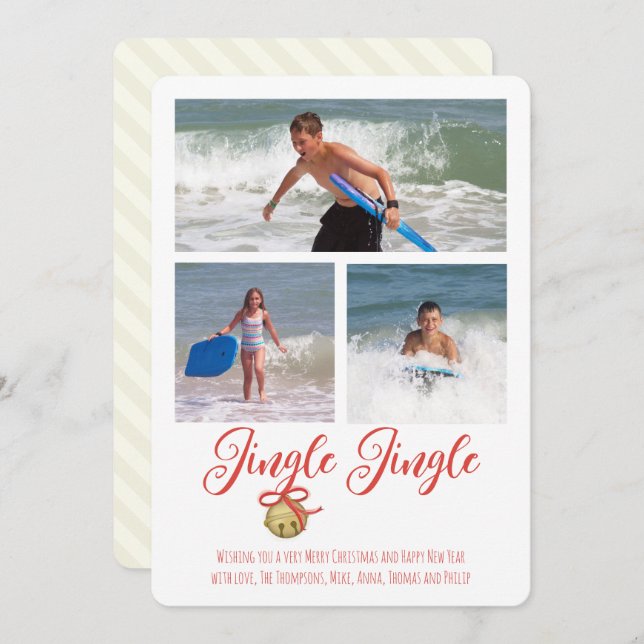 Flat Holiday Card (Front/Back)