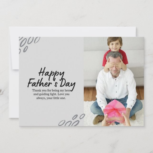 Flat Holiday Card (Front)