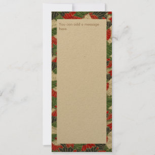 Flat Holiday Card