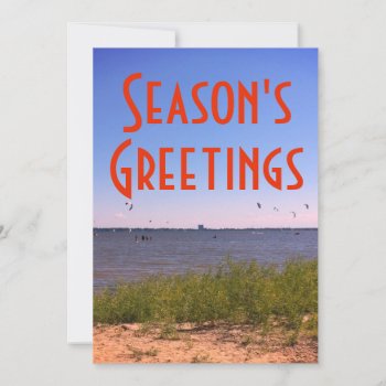 Flat Holiday Card by TheSillyHippy at Zazzle