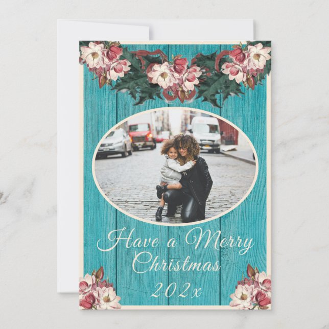 Flat Holiday Card (Front)