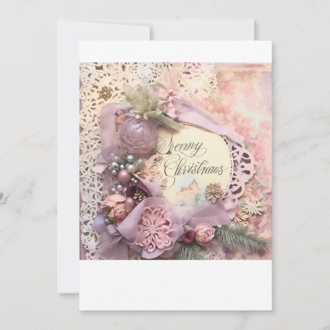 Flat Holiday Card (Front)