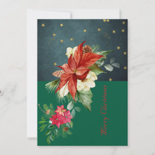 Flat holiday card