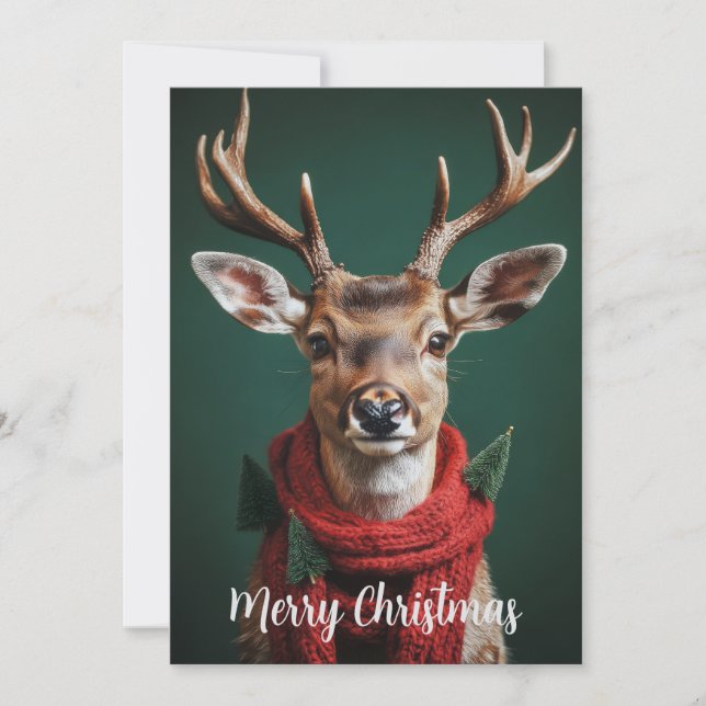 Flat Holiday Card (Front)