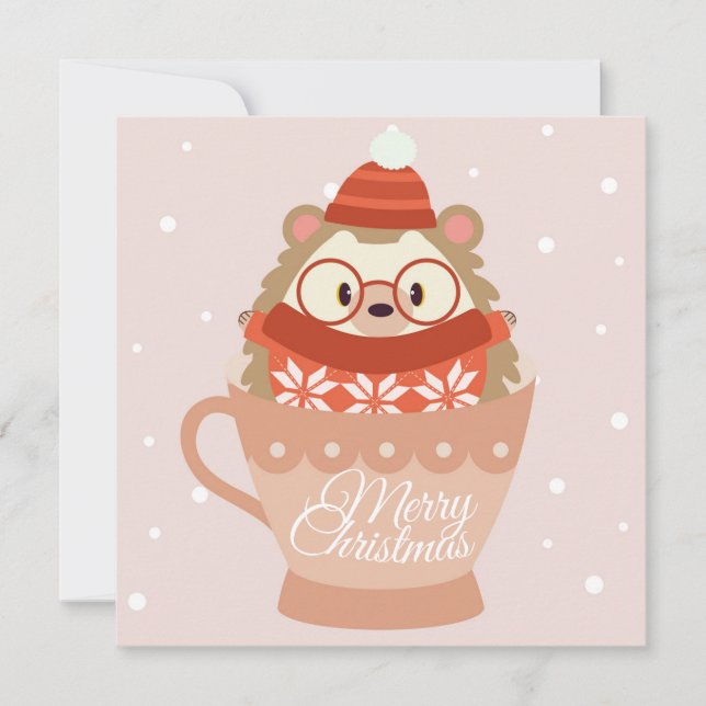 Flat Holiday Card (Front)