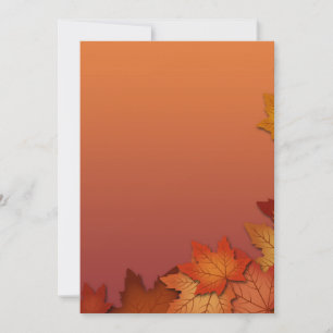 Flat Holiday Card 5" x 7"