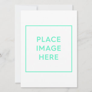 Flat Holiday Card, Size: 5.5" x 7.5" Card