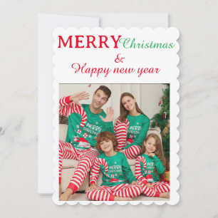 Flat Holiday Card, Size: 5" x 7", Paper: Kraft, Co