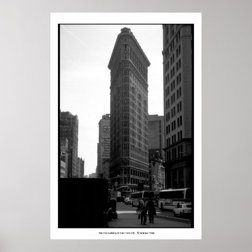 Flat Iron Poster