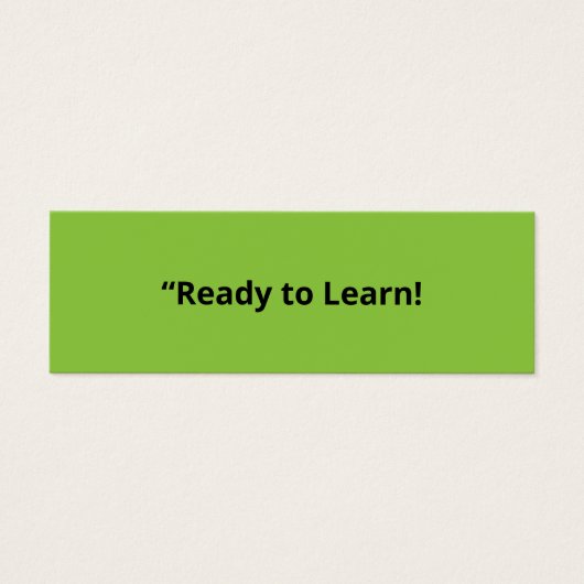 Flat Lime Green Background – School Texture (Front)