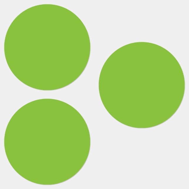 Flat Lime Green Background Texture  Labels (Group)