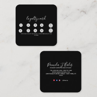 Flat Loyalty Card 3.5" x 2.0"