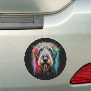 Flat Magnet Sparkle Irish Wolfhound 3 sizes