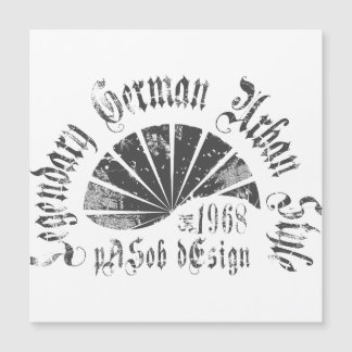 Flat Magnetic Card 5.25" x 5.25"