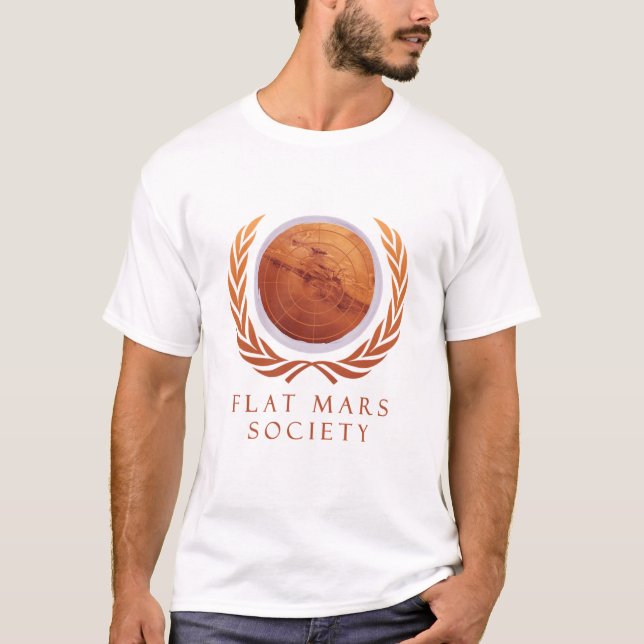Flat mars society T-Shirt (Front)