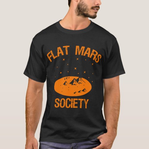 Flat Mars Society T_Shirt