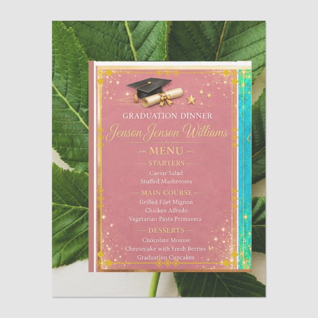 Flat Menu (Front)