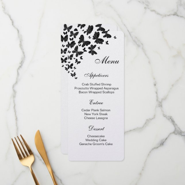 Flat Menu Card (Front/Back In Situ)