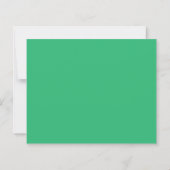 Flat Mint Green Background – Wedding Design (Back)
