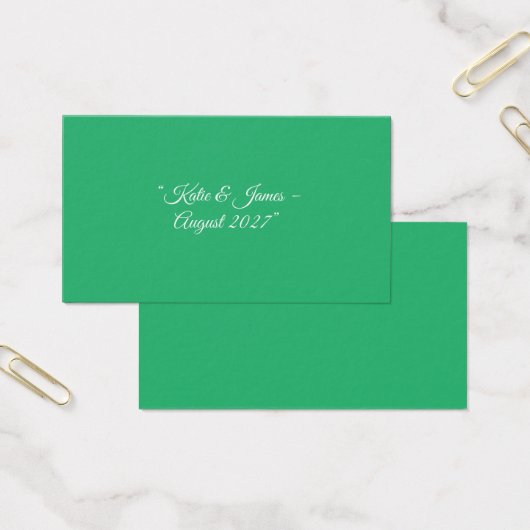 Flat Mint Green Background – Wedding Design (Office)