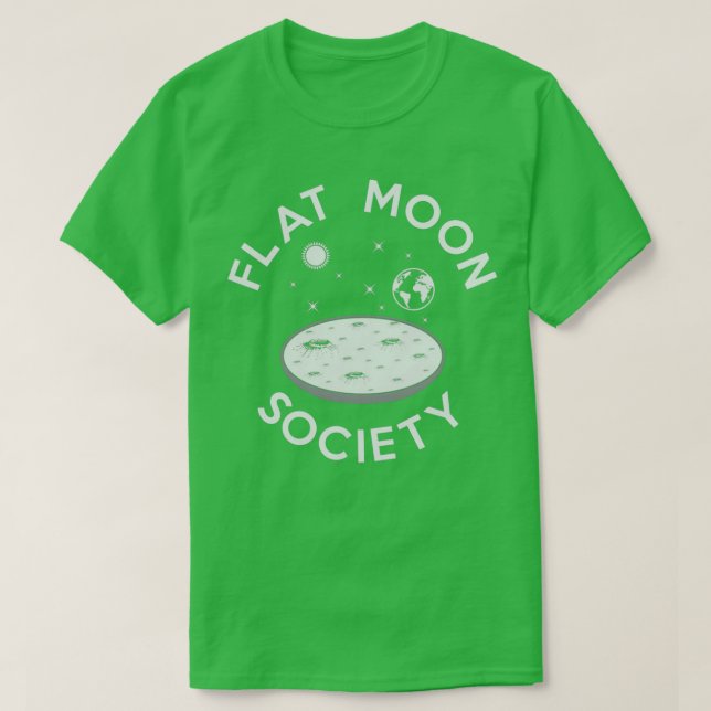 Flat moon society T-Shirt (Design Front)