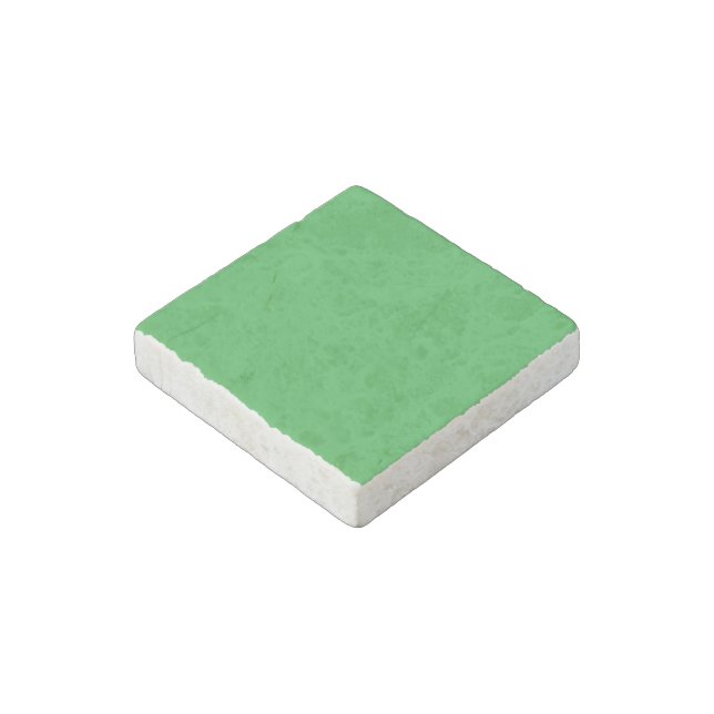 Flat Neon Green Texture Background for Digital  Stone Magnet (Angled)