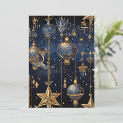 Flat Non-Photo Business Holiday Christmas Card