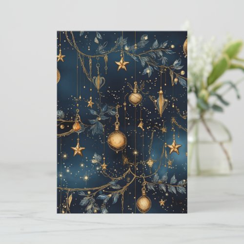 Flat Non-Photo Business Holiday Christmas Card