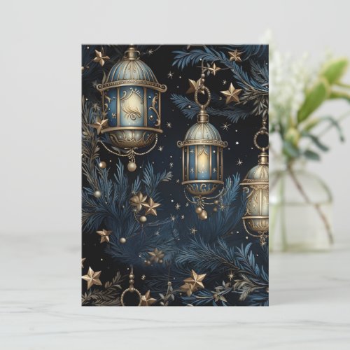 Flat Non-Photo Business Holiday Christmas Card