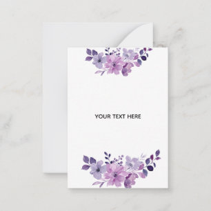 Flat Note Card