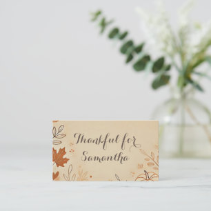 Flat Note Card