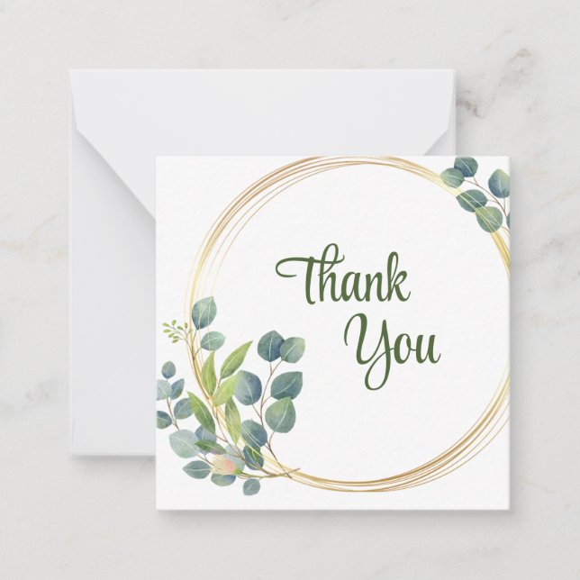 Flat Note Card (Front)