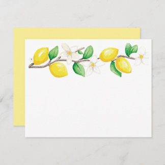 Flat Note Card